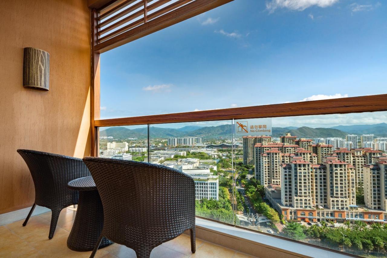 Mangrove Tree Resort World Sanya Bay -Elader Palm Tower Eksteriør billede